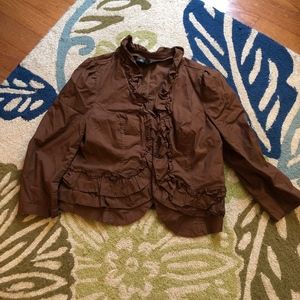 Light weight brown jacket